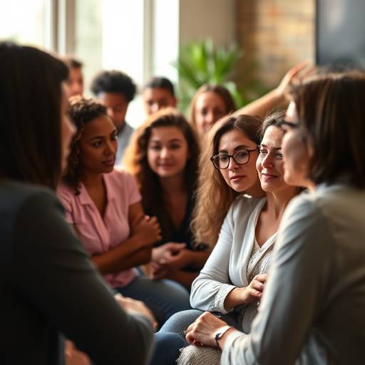 Imagen de personas en un taller de comunicación persuasiva
